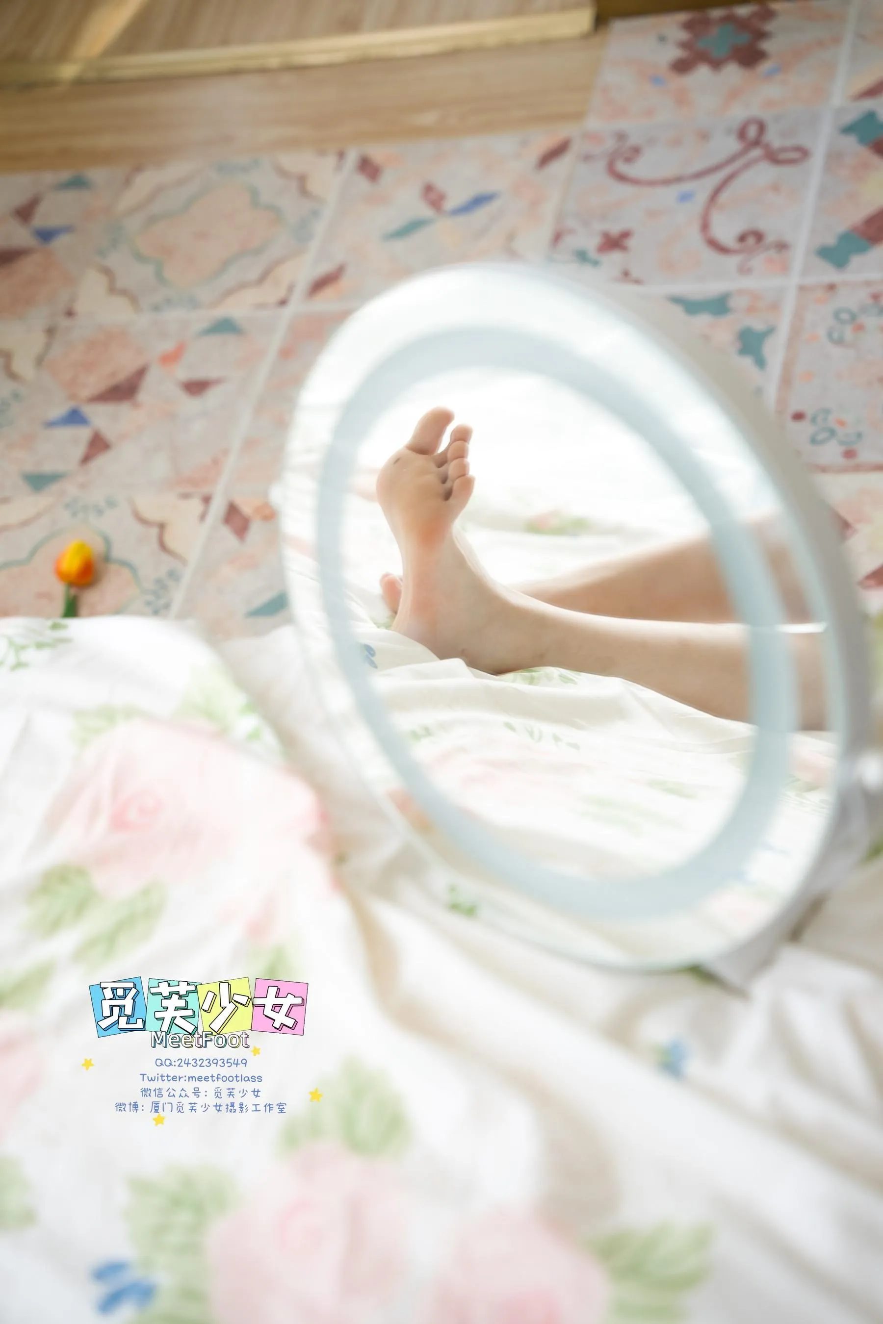 觅芙少女 NO.033 小婉-一袭蓝色纱裙构筑今晚浪漫的梦境-PIC [249P]插图6